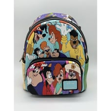 Loungefly Disney Goofy Movie Mini Backpack Characters Collage All Over Pattern