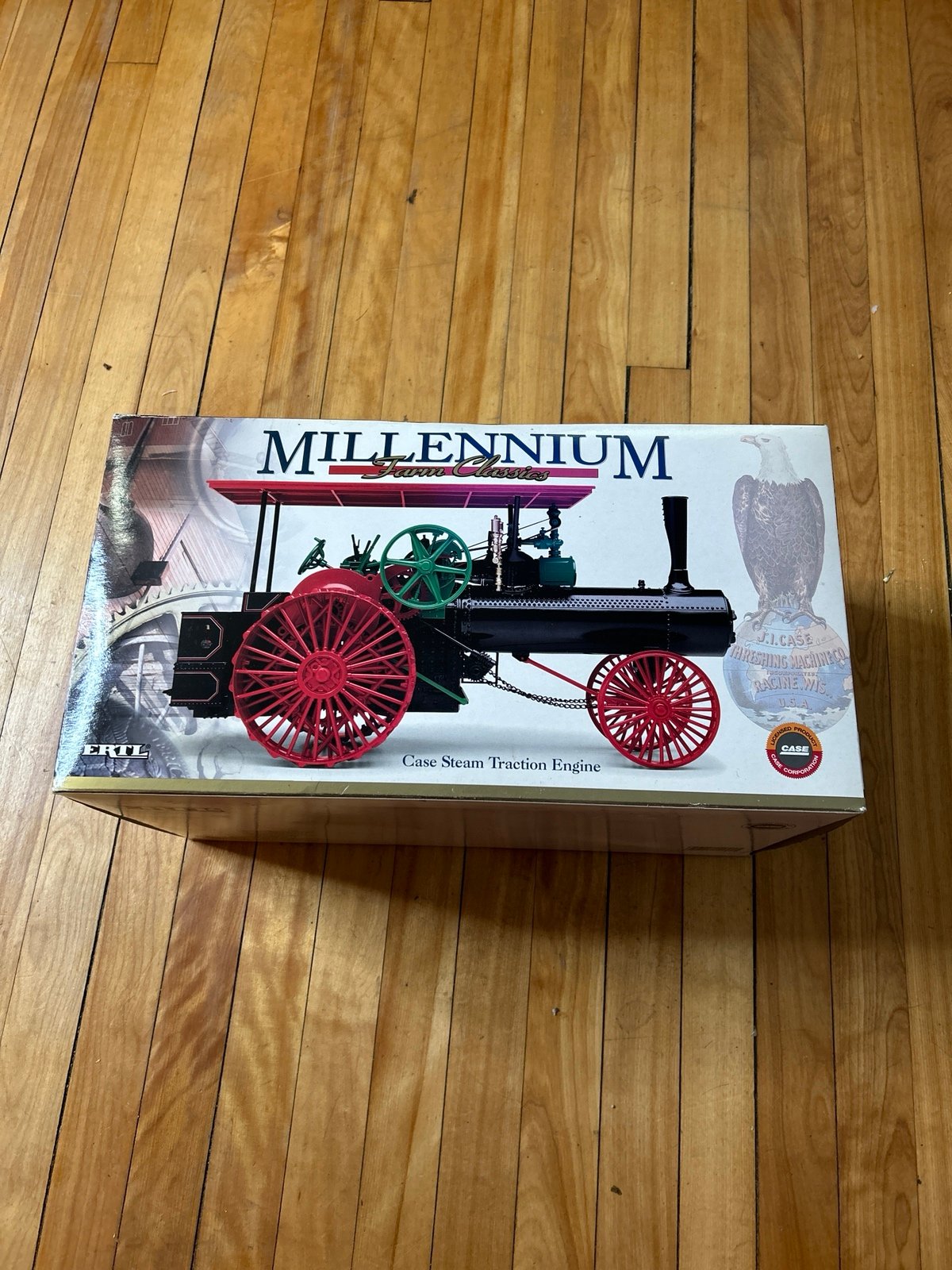 Case Steam Engine With Canopy, Millennium Series, 1/16 Collector Edition 175th
