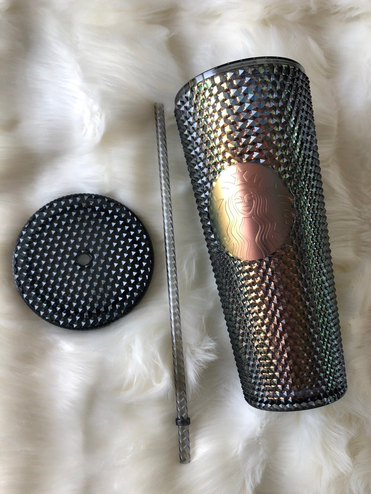 STARBUCKS DARK UNICORN STUDDED TUMBLER