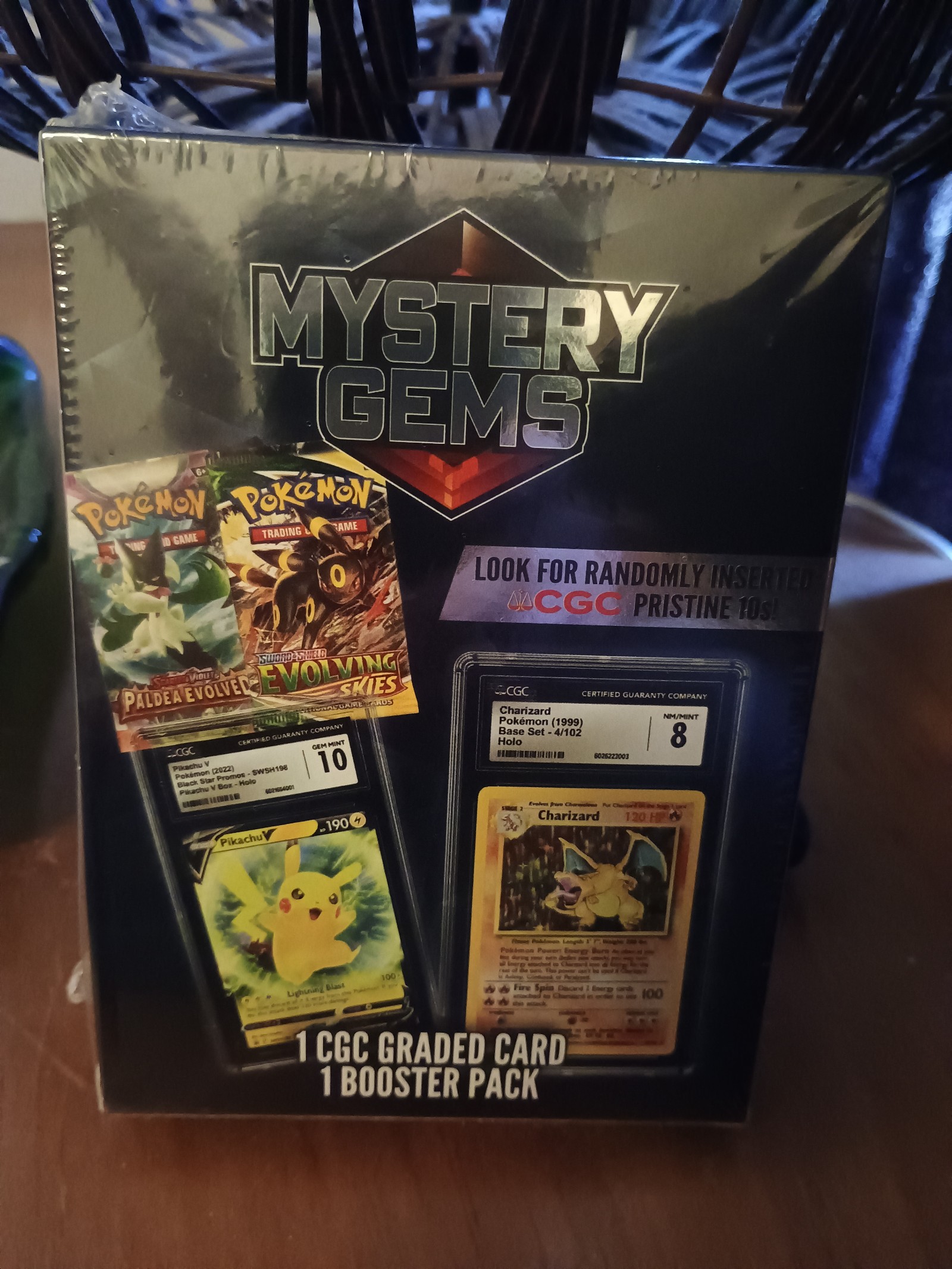 Pokemon Mystery box unopened.