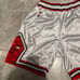 Adidas Chicago Bulls GameWorn Issued Shorts White Uniform NBA Size 32