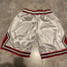 Adidas Chicago Bulls GameWorn Issued Shorts White Uniform NBA Size 32