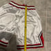 Adidas Chicago Bulls GameWorn Issued Shorts White Uniform NBA Size 32
