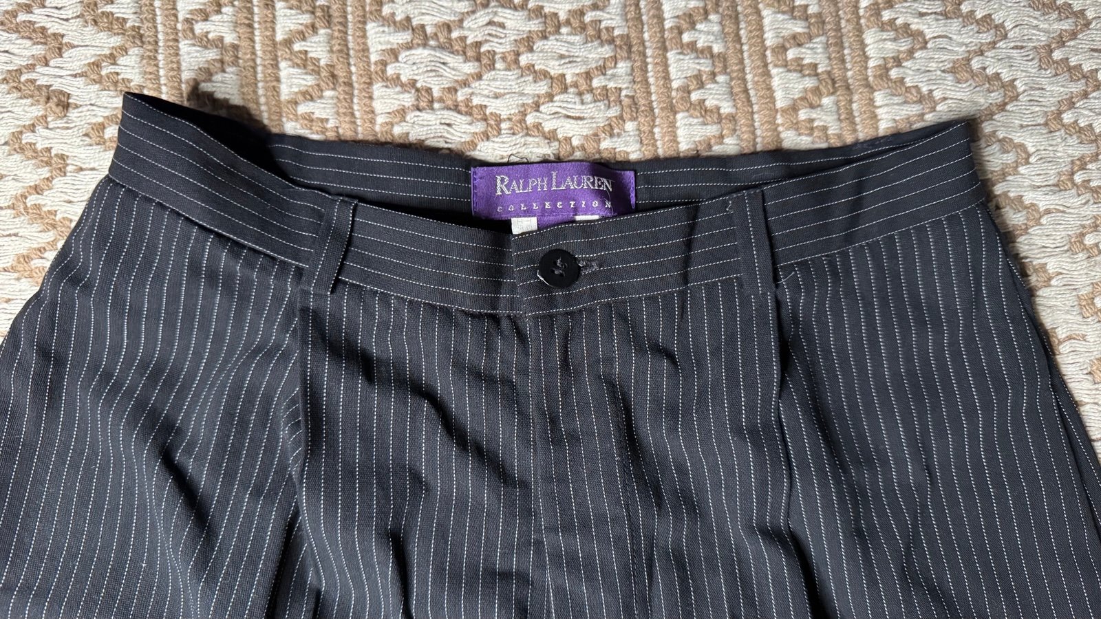 Ralph Lauren Wide-Leg Trousers Vintage Original Sample 1997