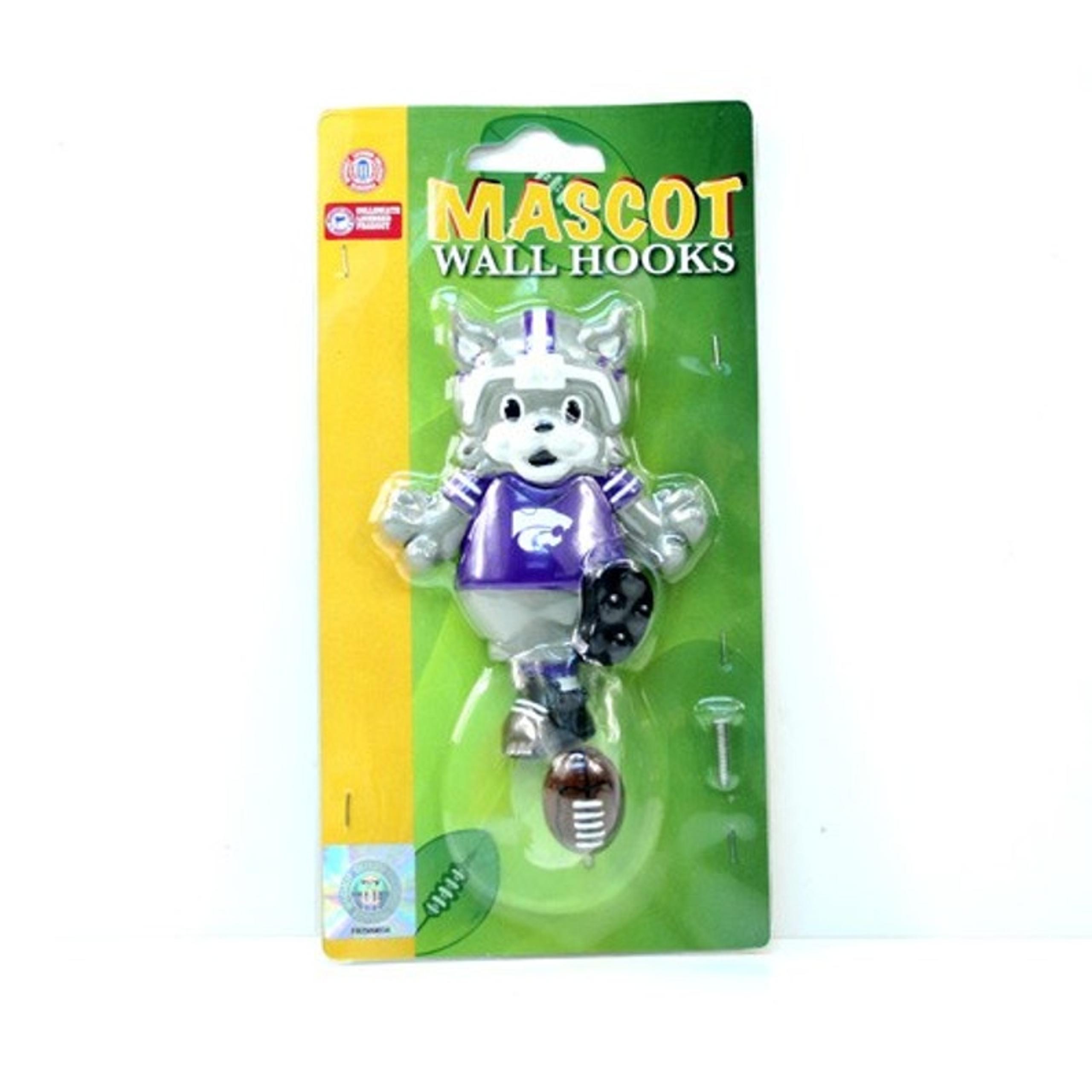 NCAA Kansas State Mascot Wall Hook Wildcats Official Bath Bedroom New