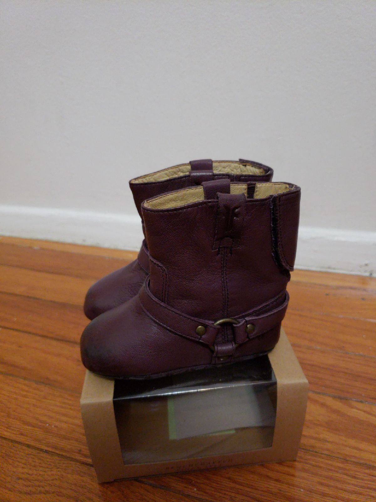Frye baby booties size 3