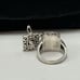 Sterling Silver Prayer Box Ring Vintage 10 Gms Size 6.5