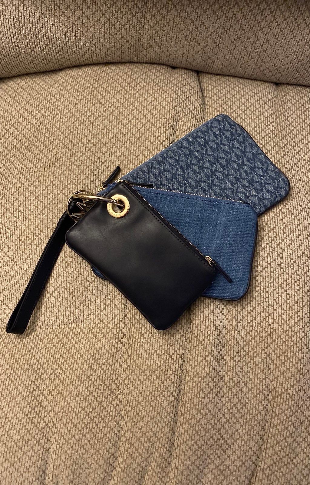 Michael Kors wristlet clutch