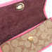 Signature TILLY Wristlet Pouch Pink
