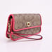 Signature TILLY Wristlet Pouch Pink