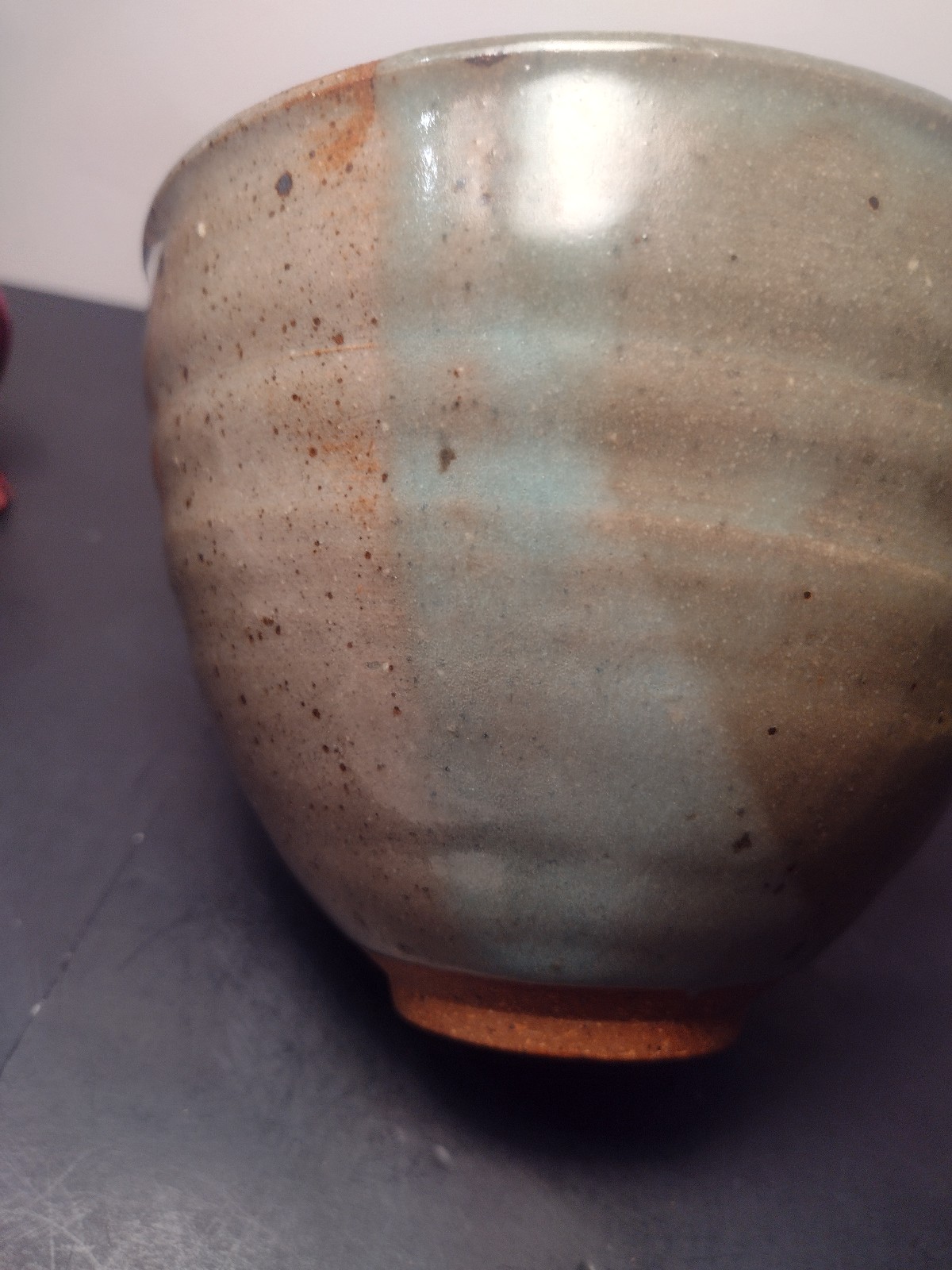Vintage pottery bowl signed on bottom store 93