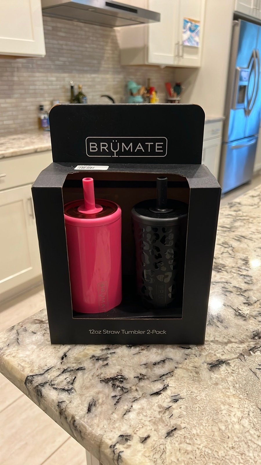 2 Pack Brumate Slims with Straw Lid