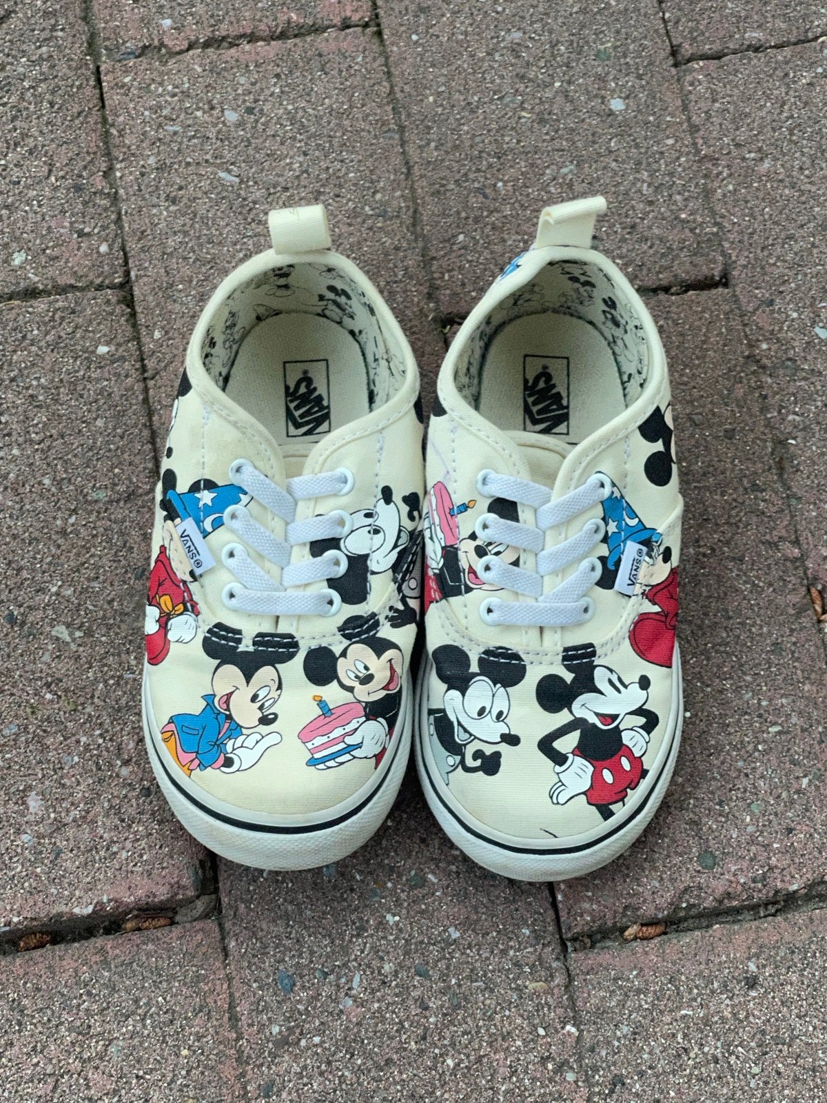 Disney Mickey Mouse 90th Birthday Vans Shoes Limited Edition