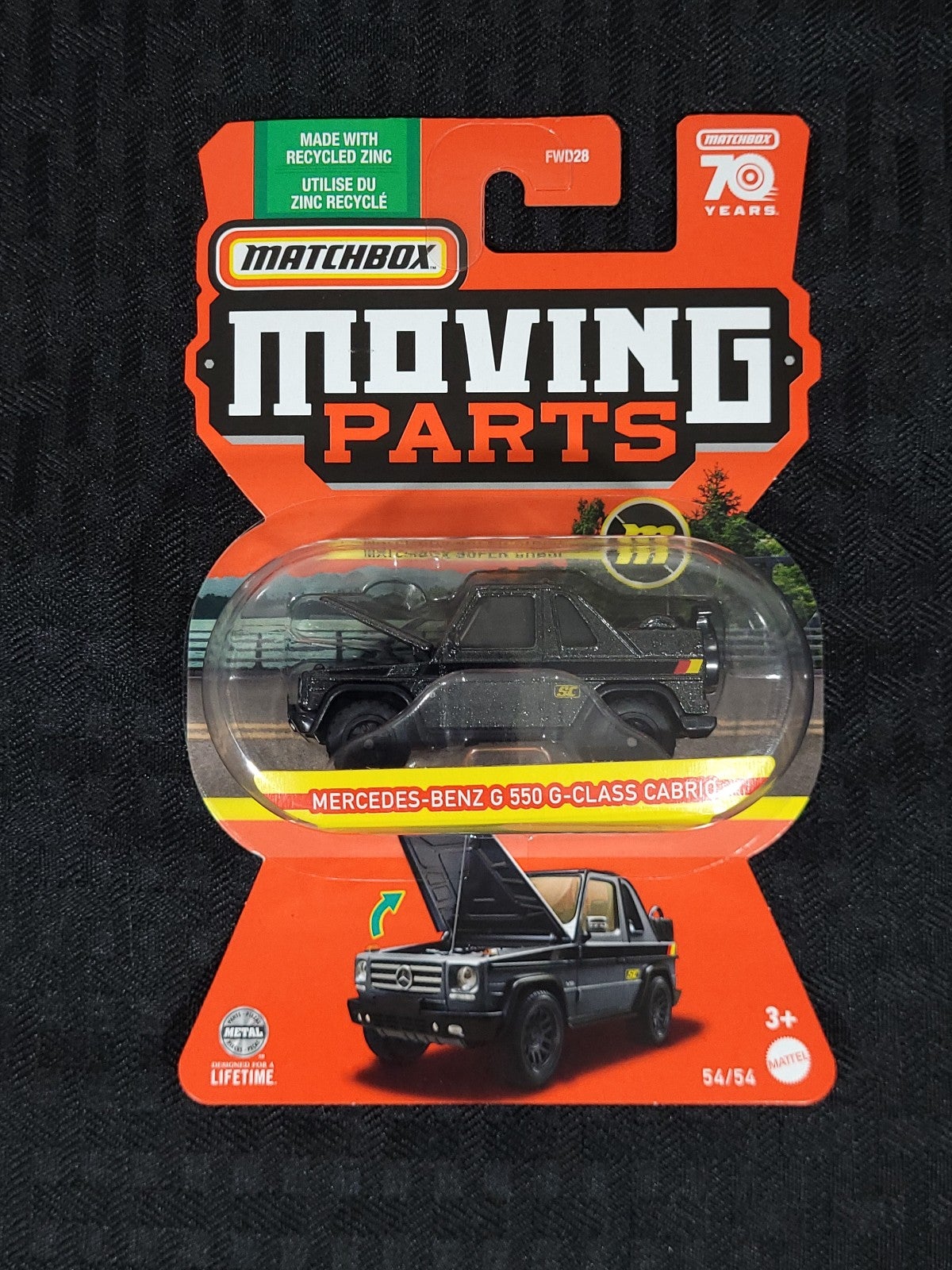 ☆Mercedes-Benz G-550 G-Class Cabrio☆ {Super Chase} Matchbox Moving Parts 2023.