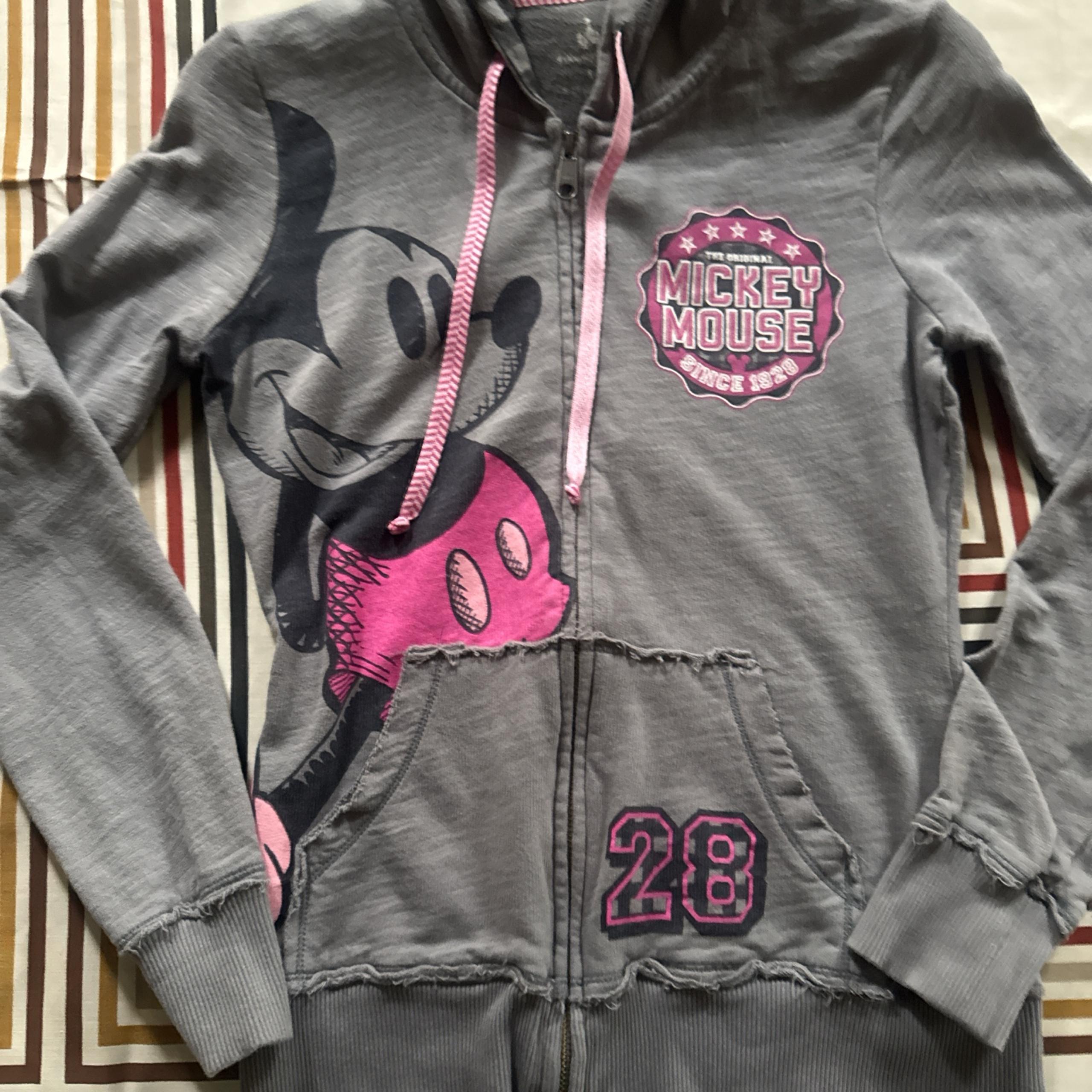 Disney Parks Pink Mickey Hoodie