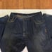 Bad Boy Jeans Baggy Skater Hip Hop Street Wear Blue Size 35 PreOwned Good