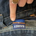 Bad Boy Jeans Baggy Skater Hip Hop Street Wear Blue Size 35 PreOwned Good