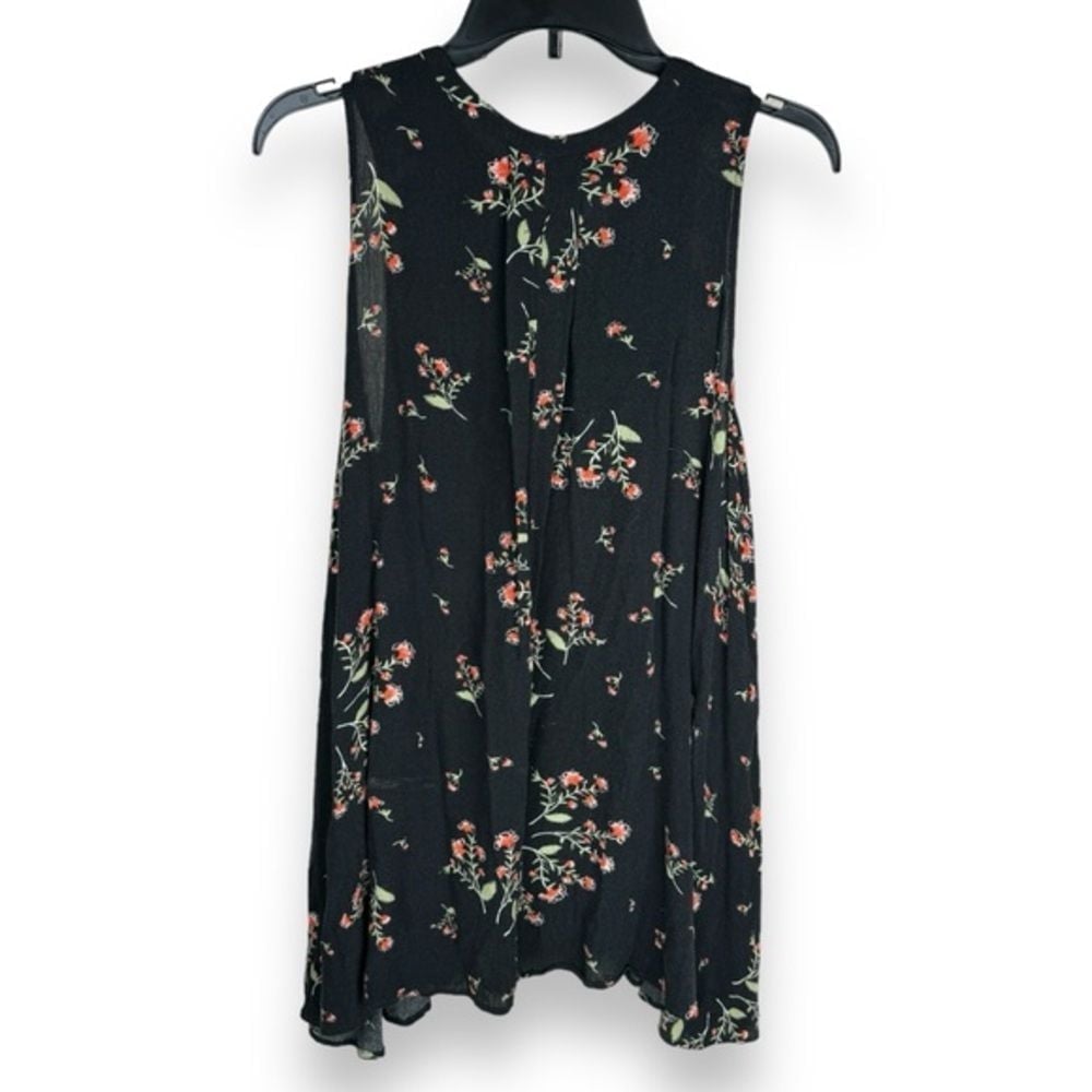 Free People Floral Swing Dress Xs  Boho Whimsigoth Hippie Fairy Grunge Festival - detail