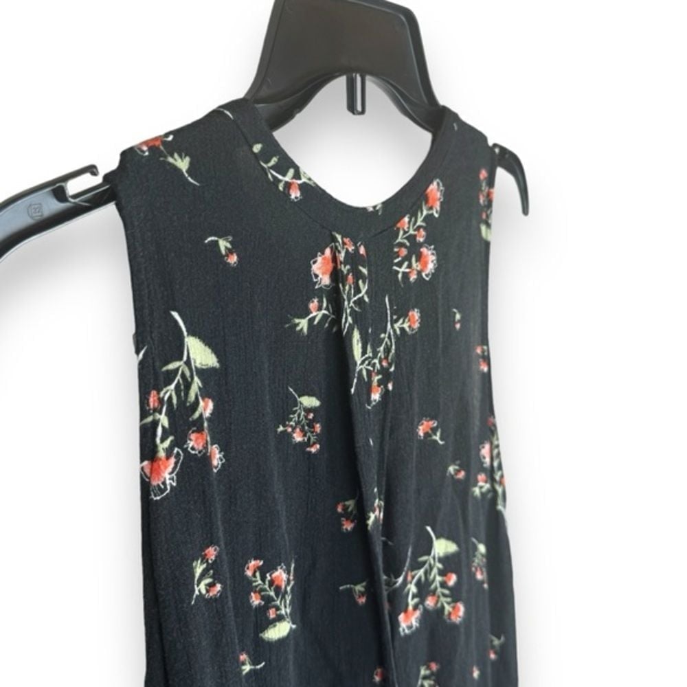 Free People Floral Swing Dress Xs  Boho Whimsigoth Hippie Fairy Grunge Festival - detail