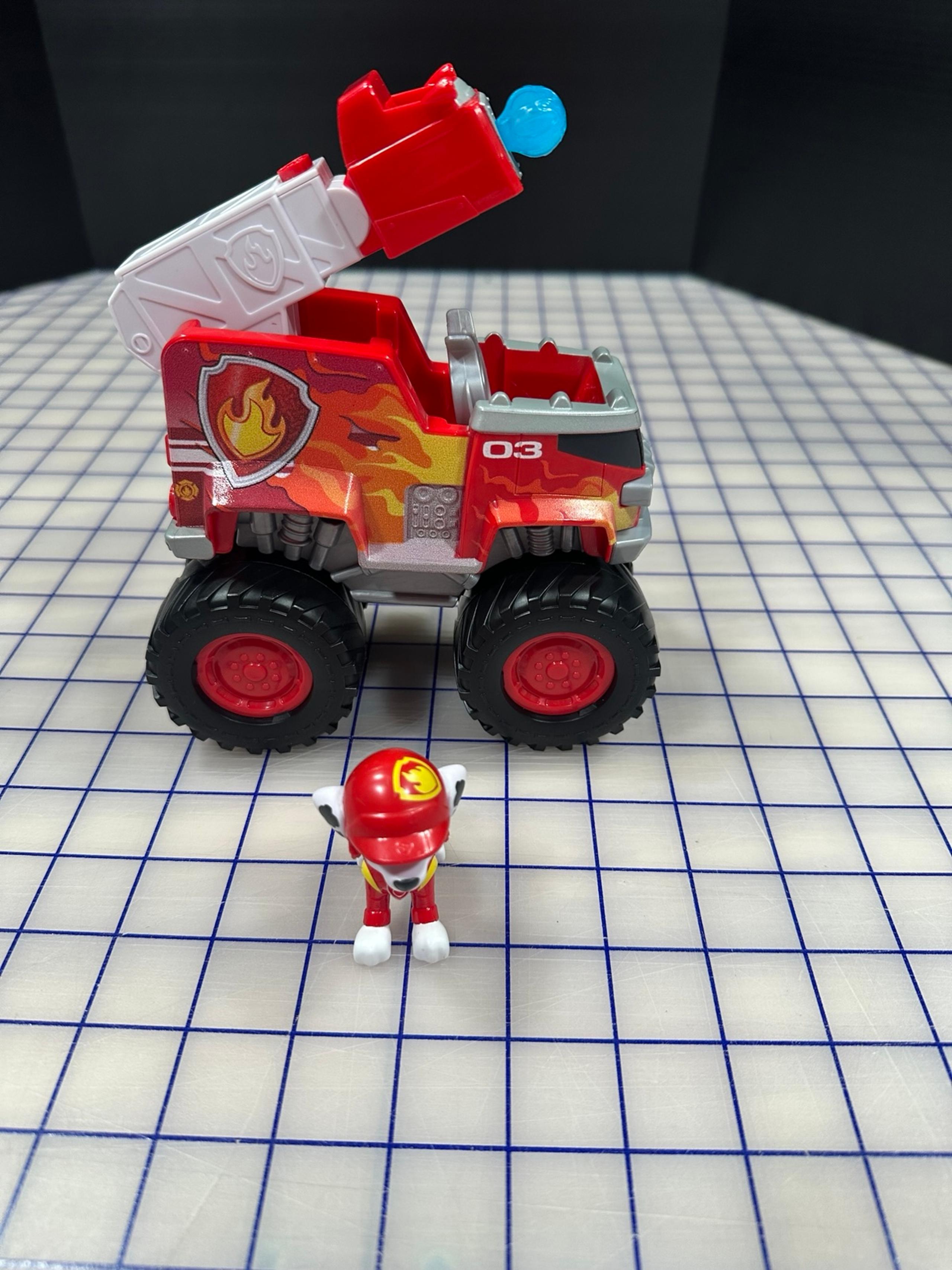 Paw Patrol Rescue Wheels Marshall Vehicle with Missile and Pup Set