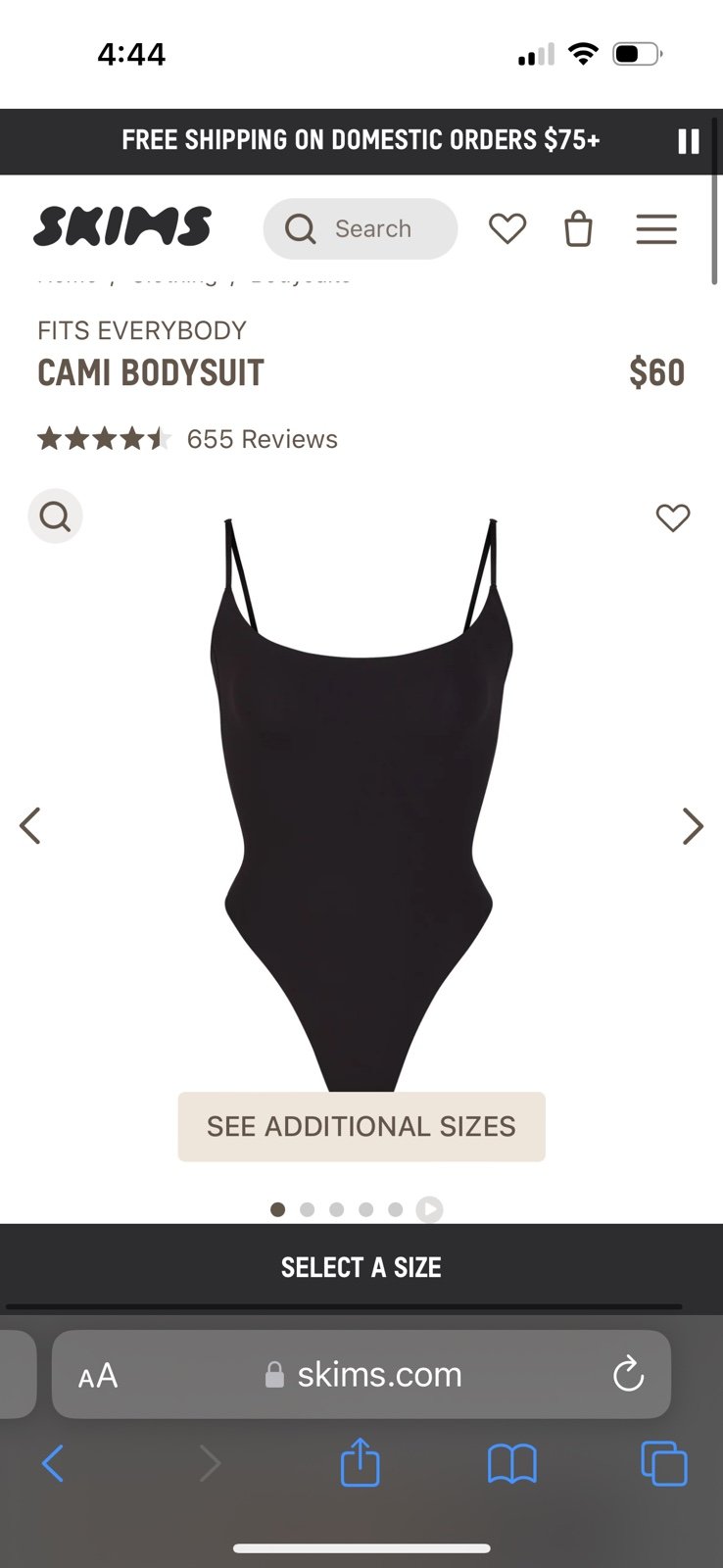 Skims Cami Bodysuit