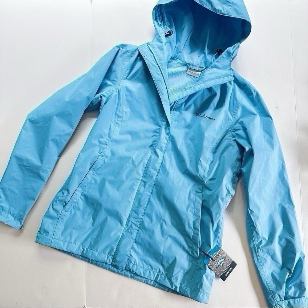 Columbia Omni Shield Rain Jacket Blue