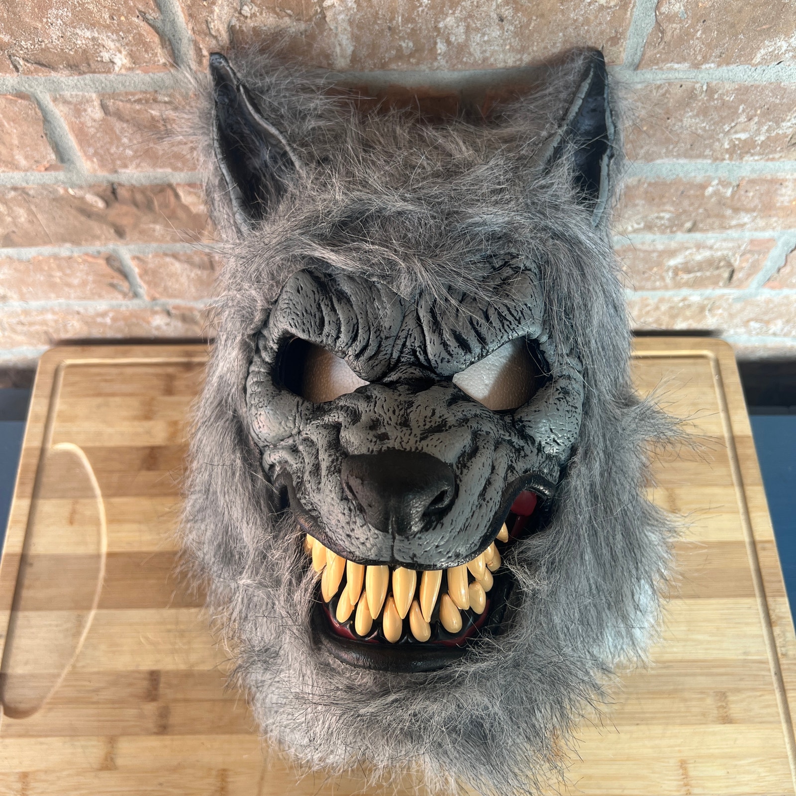 California Costumes Adult Werewolf Mask Halloween Display Cosplay Latex Horror