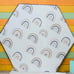 California Beach Co. Hexagon Playpen with Rainbow Mat Cover