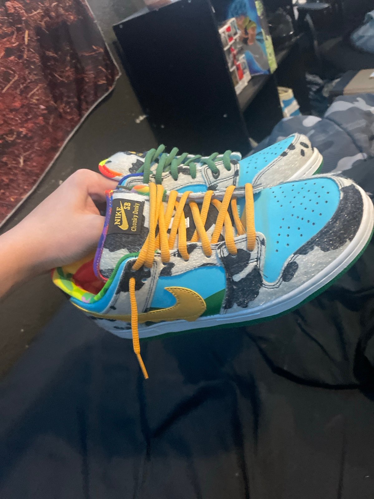 Chunky dunkys  reps Great quality and condition Size 8