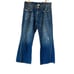 Vintage Y2K TRUE RELIGION Joey Distressed Denim - Wide Leg Jeans - size 36x34