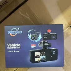 1080P Cámara de tablero de 3 canales frontal y trasera interior con tarjeta de
