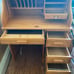 Roll top desk woth marching roll chair