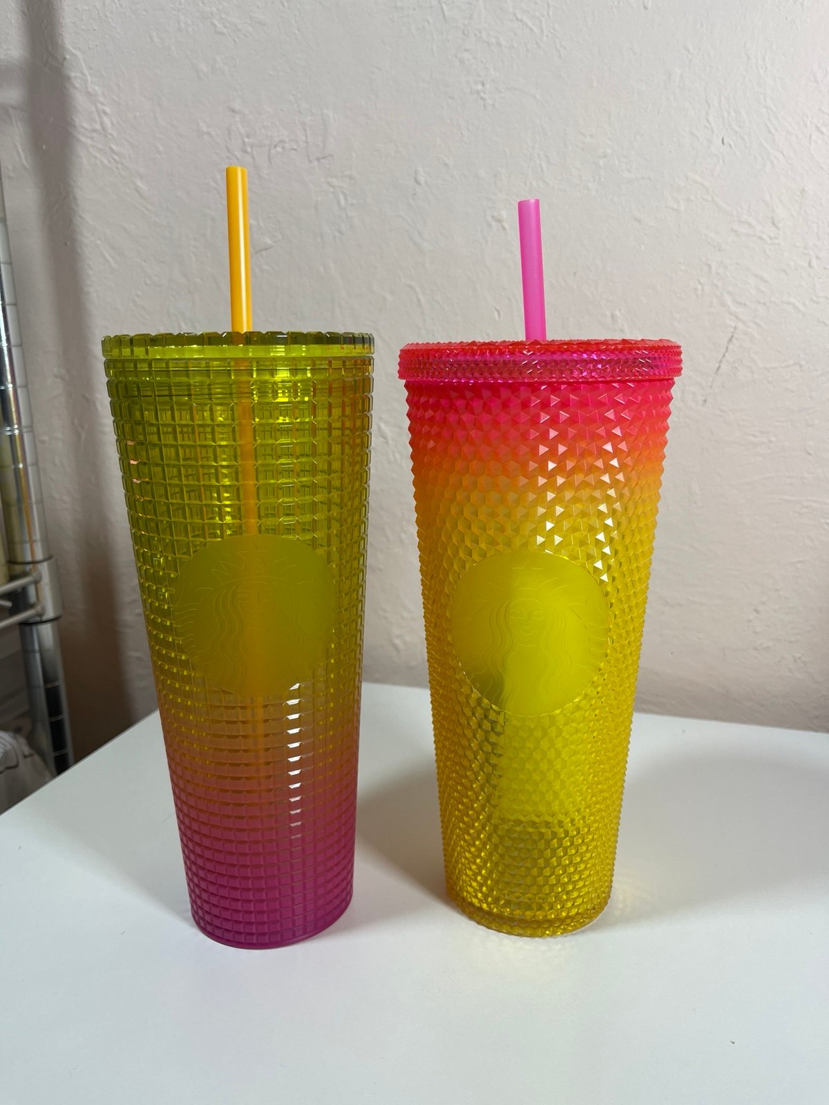 Ombré Starbucks tumbler cups bundle