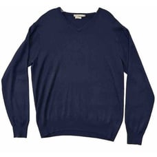 Peter Millar Mens Cashmere Sweater Sz L Navy Blue Pima Cotton Silk Luxury Blend