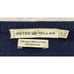 Peter Millar Mens Cashmere Sweater Sz L Navy Blue Pima Cotton Silk Luxury Blend