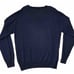 Peter Millar Mens Cashmere Sweater Sz L Navy Blue Pima Cotton Silk Luxury Blend