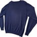 Peter Millar Mens Cashmere Sweater Sz L Navy Blue Pima Cotton Silk Luxury Blend