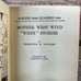 MOTHER WEST WIND WHEN STORIES by Thornton W. Burgess CR 1917 Large Print