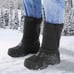 Men's Winter Snow Boots Mid Calf Waterproof Insulated Fur Lined Warm Anti-Slip Z