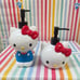 Hello Kitty Soap Dispenser Set