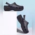 Crocs Womens Platform Classic Clogs Black