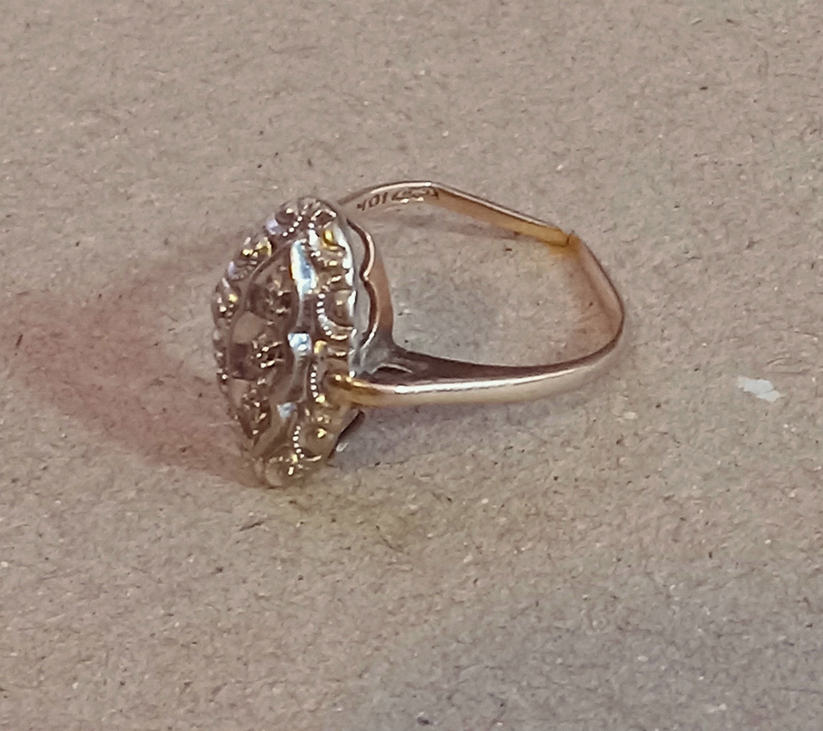 Vintage 10K gold ring (with Melrose stamp)