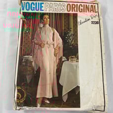 Vintage 1969 Vogue Paris Originals Sewing Pattern Christian Dior 2230 Size 12 #1