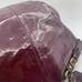 COACH Madison Lindsey Satchel in Plum Patent Leather