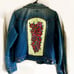 denim jacket women hand painted