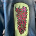 denim jacket women hand painted
