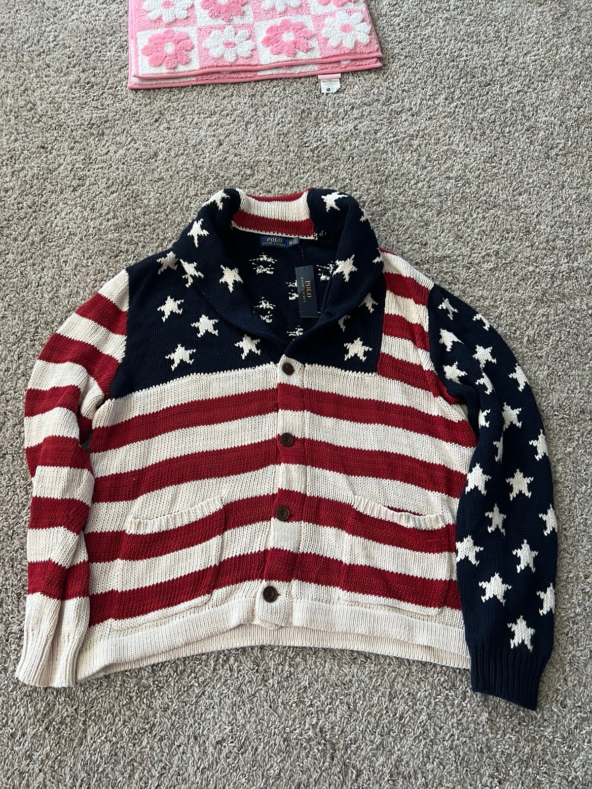 Ralph Lauren American Flag Sweater