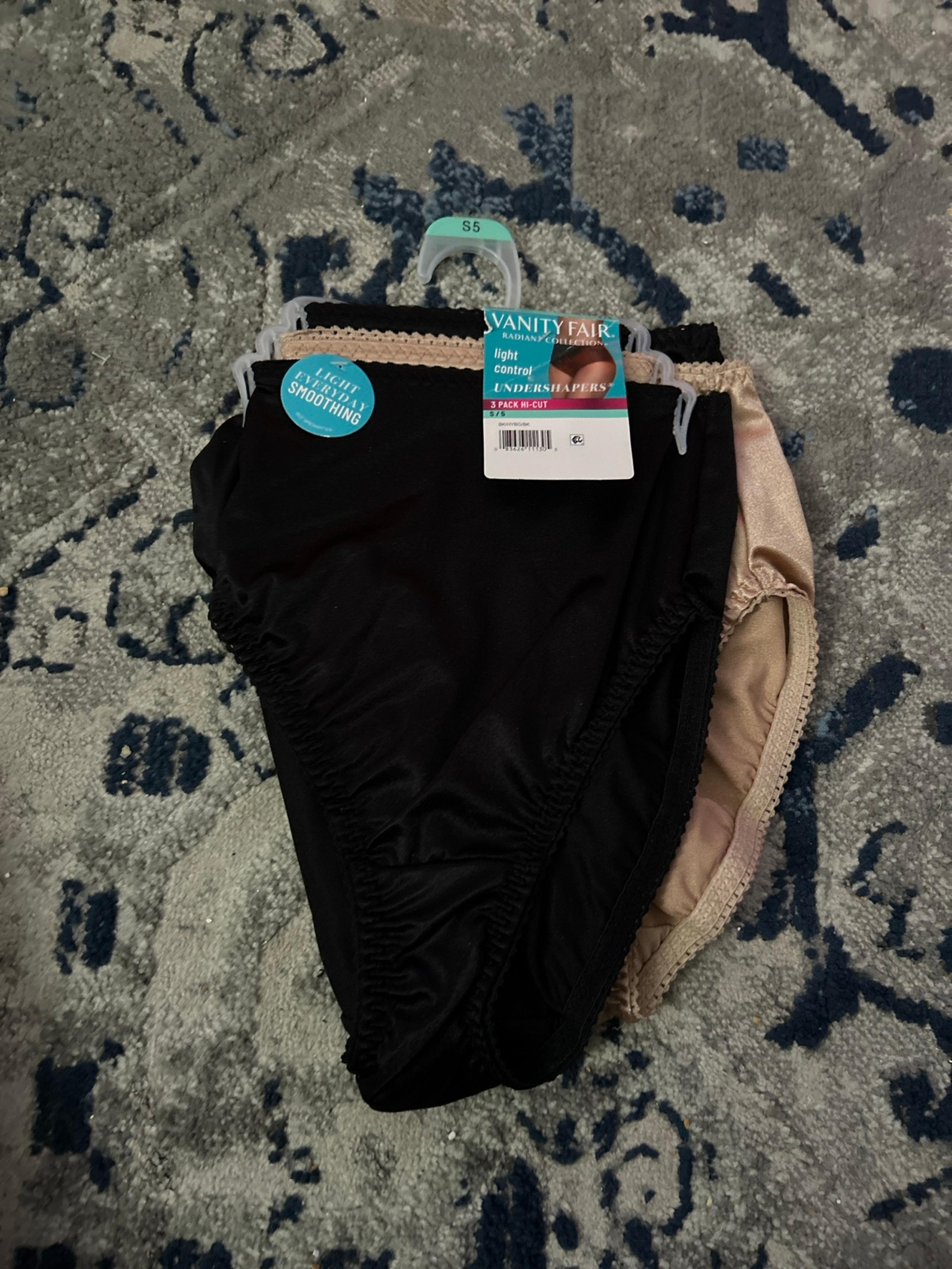 3pr Radiant Collection Vanity Fair Panties Briefs Shaper S/5 NEW
