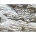 White chenille bedspread vintage 78.5 x 100 flaws
