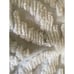 White chenille bedspread vintage 78.5 x 100 flaws
